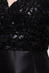Coast Sequin Lace Bodice Twill Skirt Midi Dress thumbnail 5