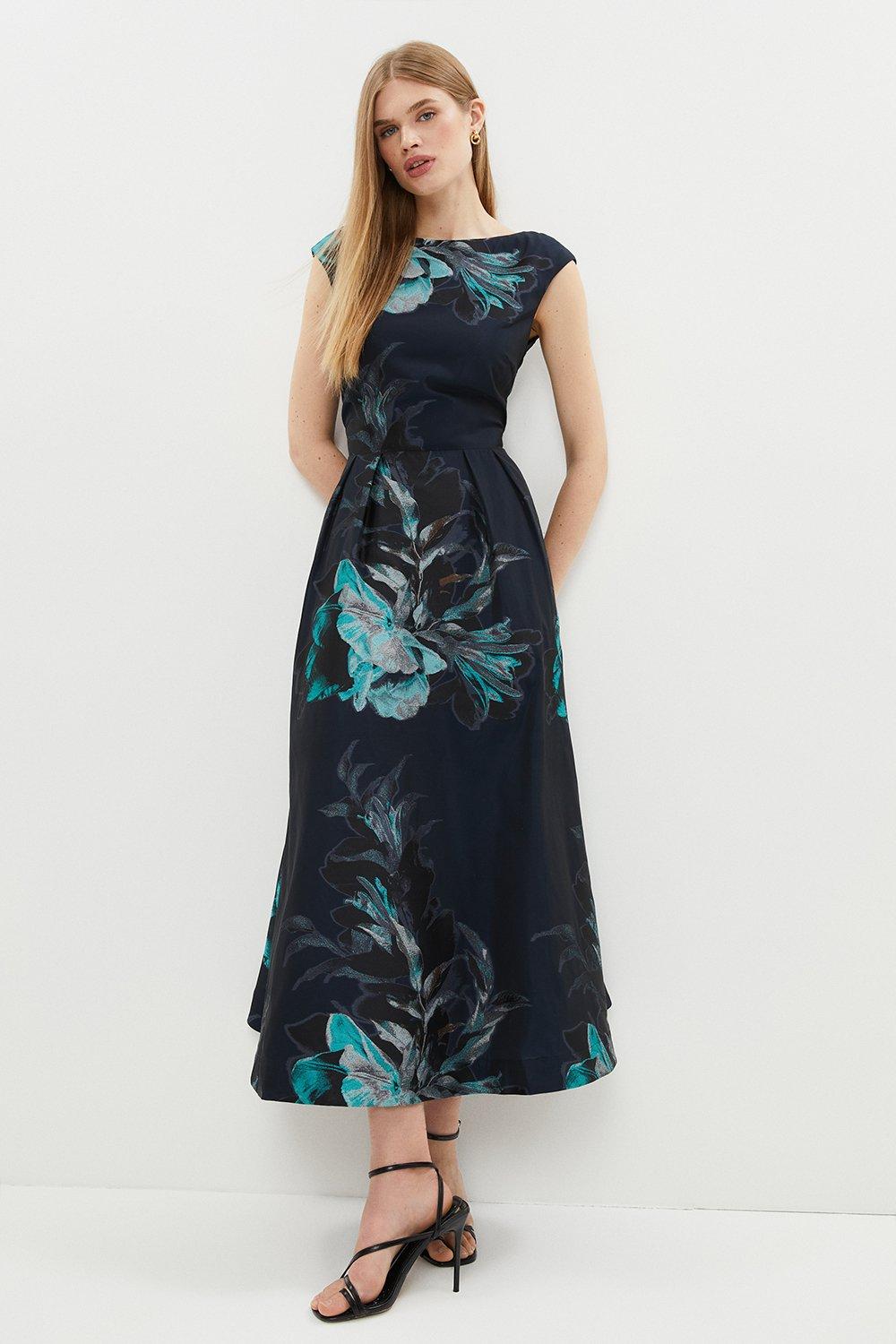 Coast dawn cheap jacquard dress