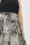 Coast Plus Size Premium Jacquard Skirt Halter Top Midi Dress thumbnail 2