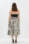 Coast Plus Size Premium Jacquard Skirt Halter Top Midi Dress thumbnail 3