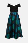 Coast Wrap Bardot Jacquard Skirt Midi Dress thumbnail 4