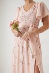 Coast Premium Floral Embroidered Bridesmaids Maxi Dress thumbnail 5