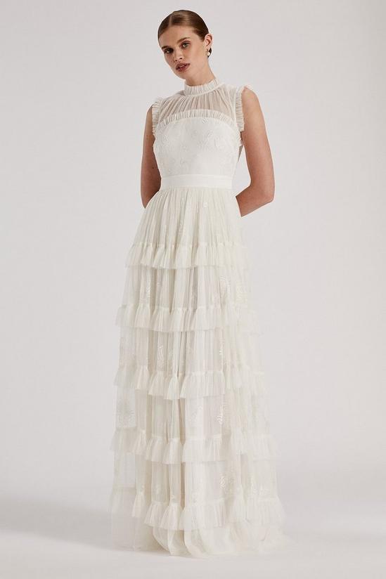 Coast RSN Inspired Embroidered Mesh Dress 2