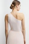 Coast Bow One Shoulder Crepe Outfitter Bridesmaids Top thumbnail 3
