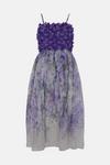 Coast Hand Stitched 3d Floral Bodice Full Skirt Midi Dress thumbnail 4