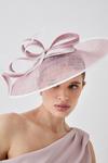 Coast Two Tone Twirl And Feather Wide Brim Fascinator thumbnail 1