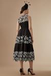Coast Lisa Tan Corded Lace Panelled Full Skirt Midi Dress thumbnail 6