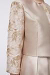 Coast Cropped Twill Jacket With Cutwork Lace Trim thumbnail 2
