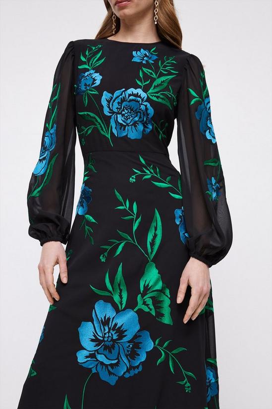Coast Blooming Marigold Embroidered Midi Dress 2