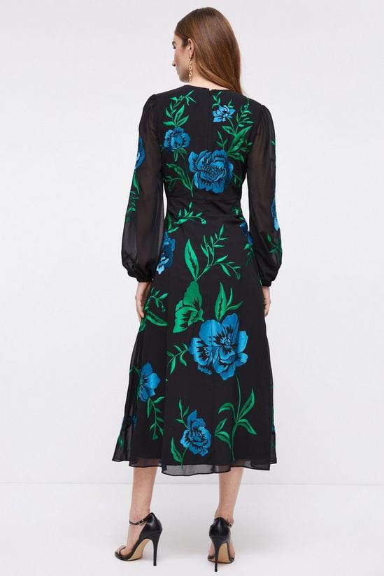 Coast Blooming Marigold Embroidered Midi Dress 3