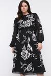 Coast Plus Size Blooming Marigold Embroidered Dress thumbnail 1