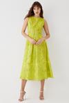 Coast Premium Jacquard Midi Dress With Floral Applique thumbnail 2