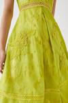 Coast Premium Jacquard Midi Dress With Floral Applique thumbnail 3
