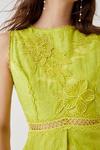 Coast Premium Jacquard Midi Dress With Floral Applique thumbnail 5