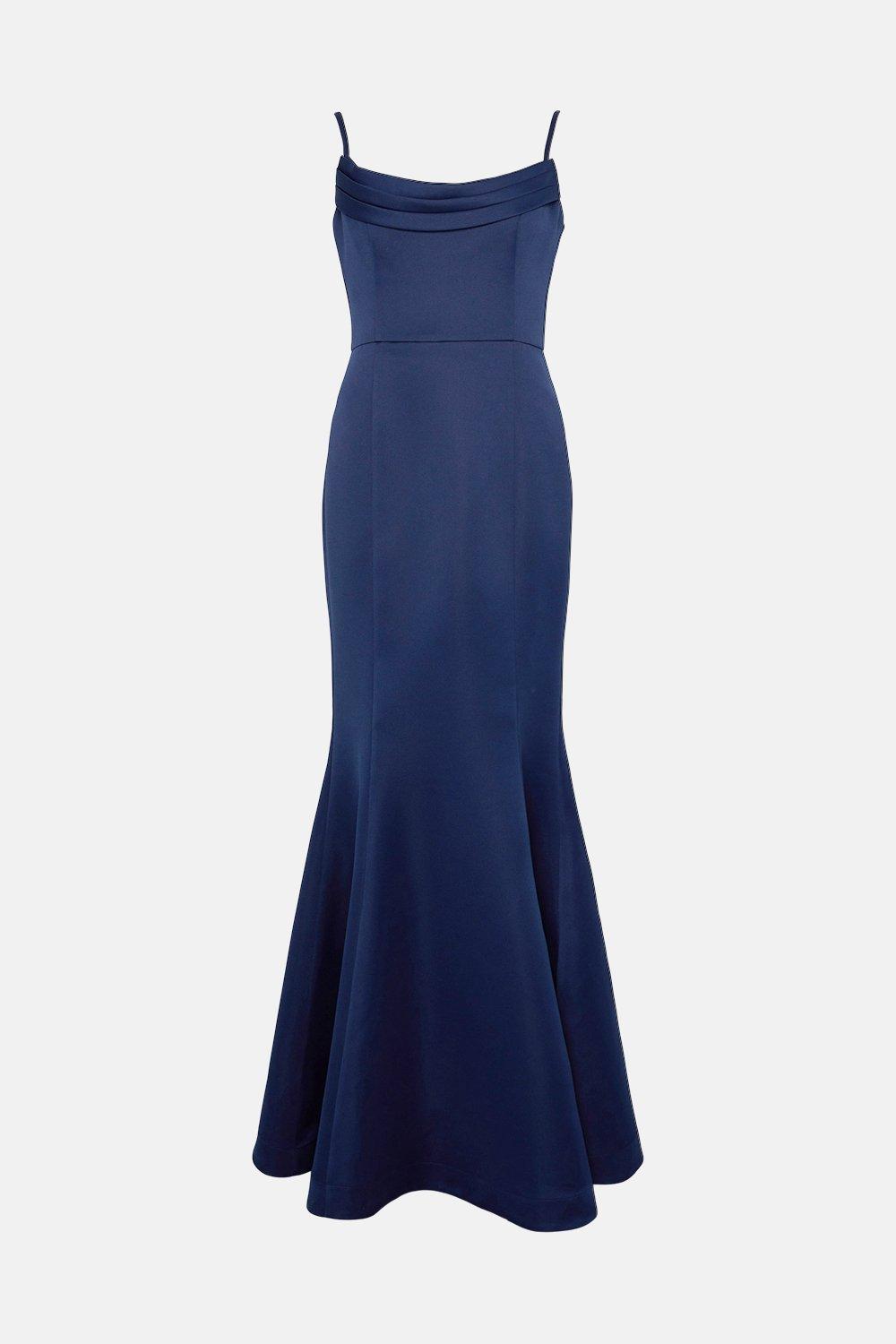 Lipsy cowl neck shop maxi dress navy