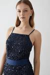 Coast Strappy Sequin Wrap Skirt Bridesmaids Dress With Belt thumbnail 2