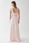 Coast Sequin Mesh Bodice Full Satin Skirt Bridesmaid Dress thumbnail 3