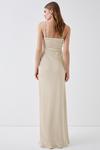 Coast Premium Satin Ruche Bridesmaid Dress With Removable Straps thumbnail 5