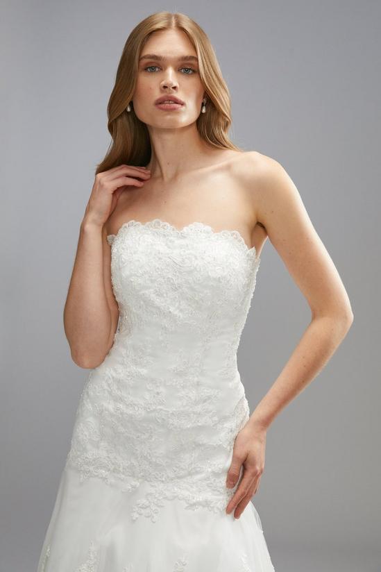 Coast Premium Lace Sweetheart Princess Wedding Dress With Full Skirt 4