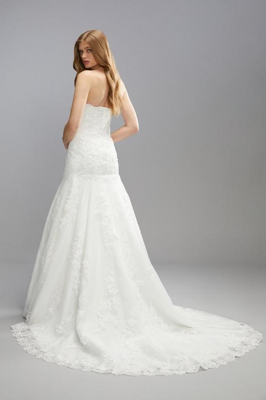 Coast Premium Lace Sweetheart Princess Wedding Dress With Full Skirt 6