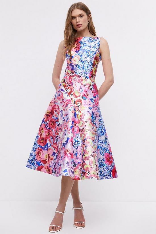 Coast Wrap Skirt Twill Midi Dress 3