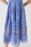 Coast Premium Sleeveless Lace Midi Dress With Contrast Lining thumbnail 3