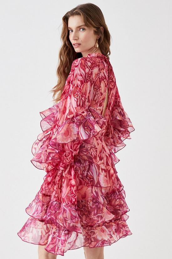 Coast Alexandra Farmer Organza Ruffle Mini Dress 4