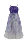 Coast Petite Hand Stitched 3d Floral Bodice Full Skirt Midi Dress thumbnail 4