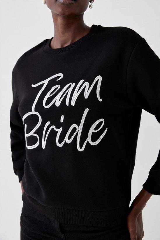 Coast Team Bride Embroidered Sweatshirt 1