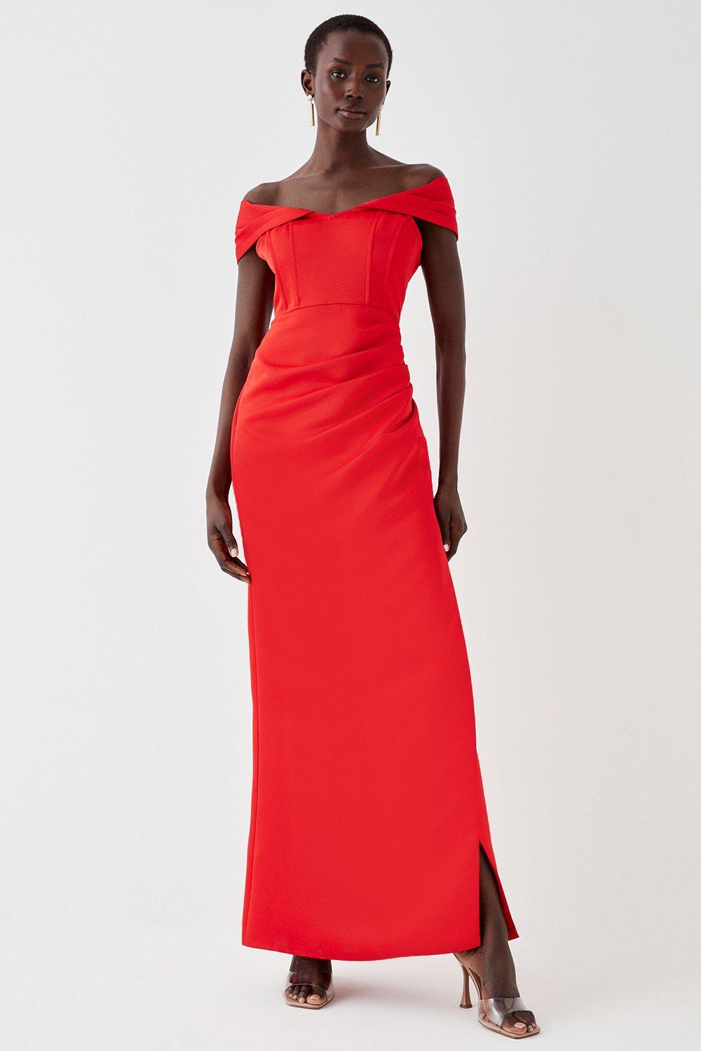 Best red cocktail on sale dress