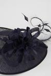 Coast Feather Flower And Loop Large Fascinator thumbnail 3