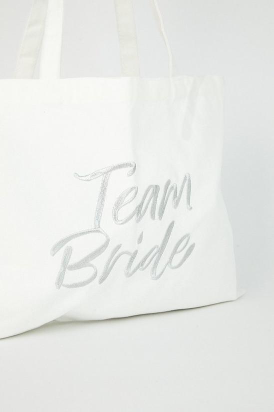 Coast Embroidered Team Bride Tote Bag 3