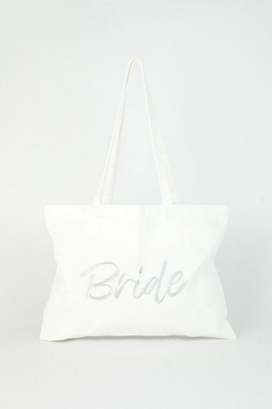 Coast Embroidered Bride Tote Bag 1