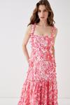 Coast Alexandra Farmer 3d Floral Structured Bodice Maxi Dress thumbnail 3