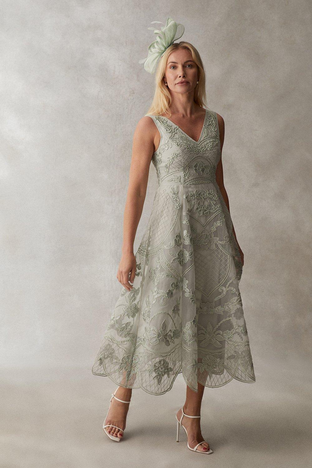 Midi mother of the bride dresses sale