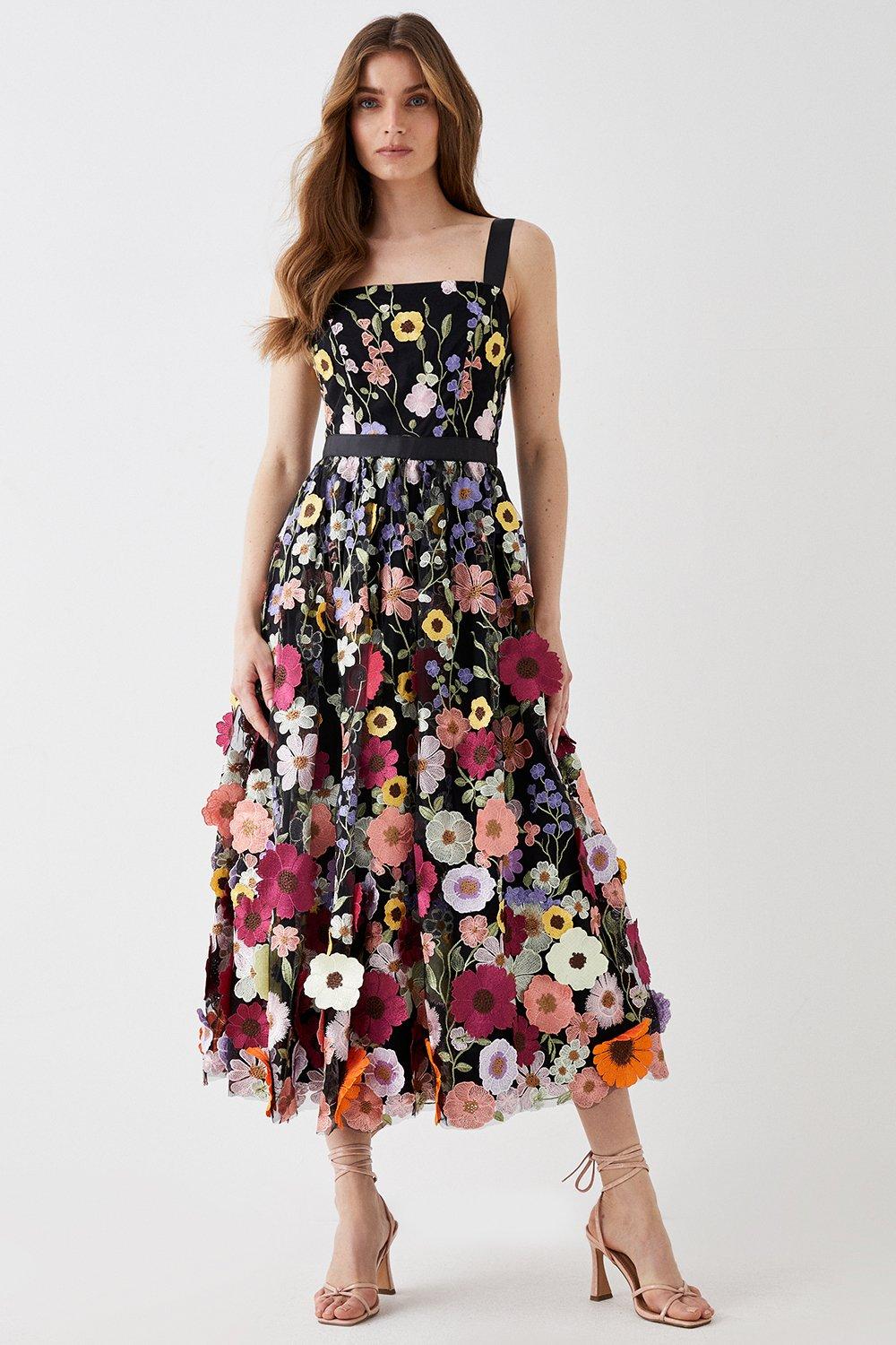 3d 2024 floral dress