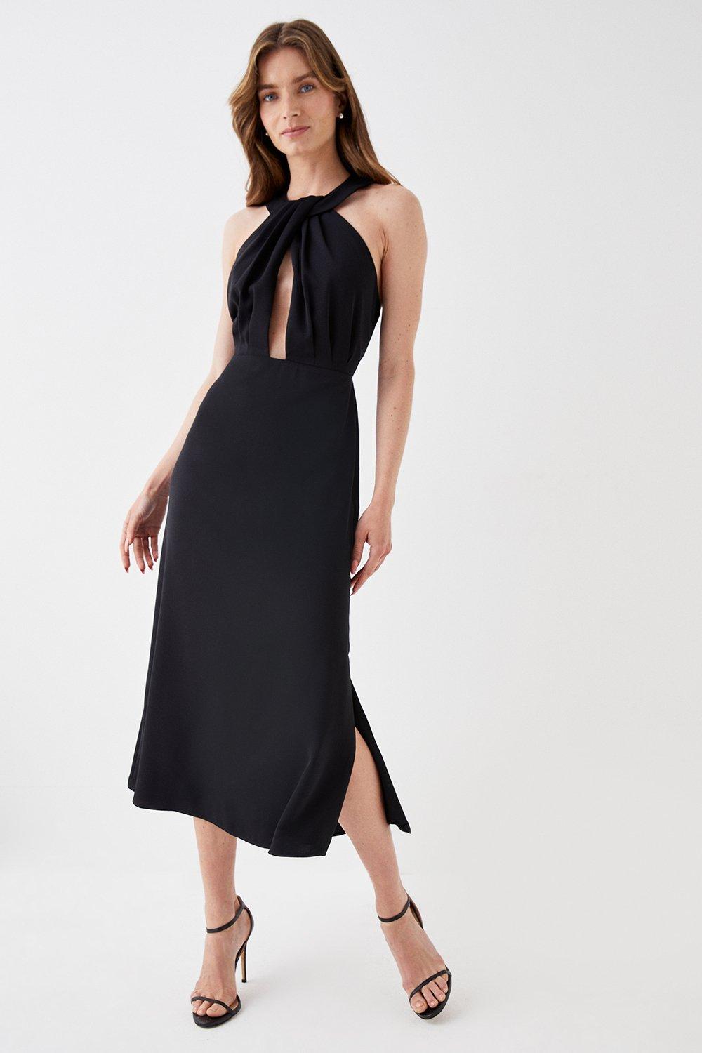 Orla twist dress shop coast