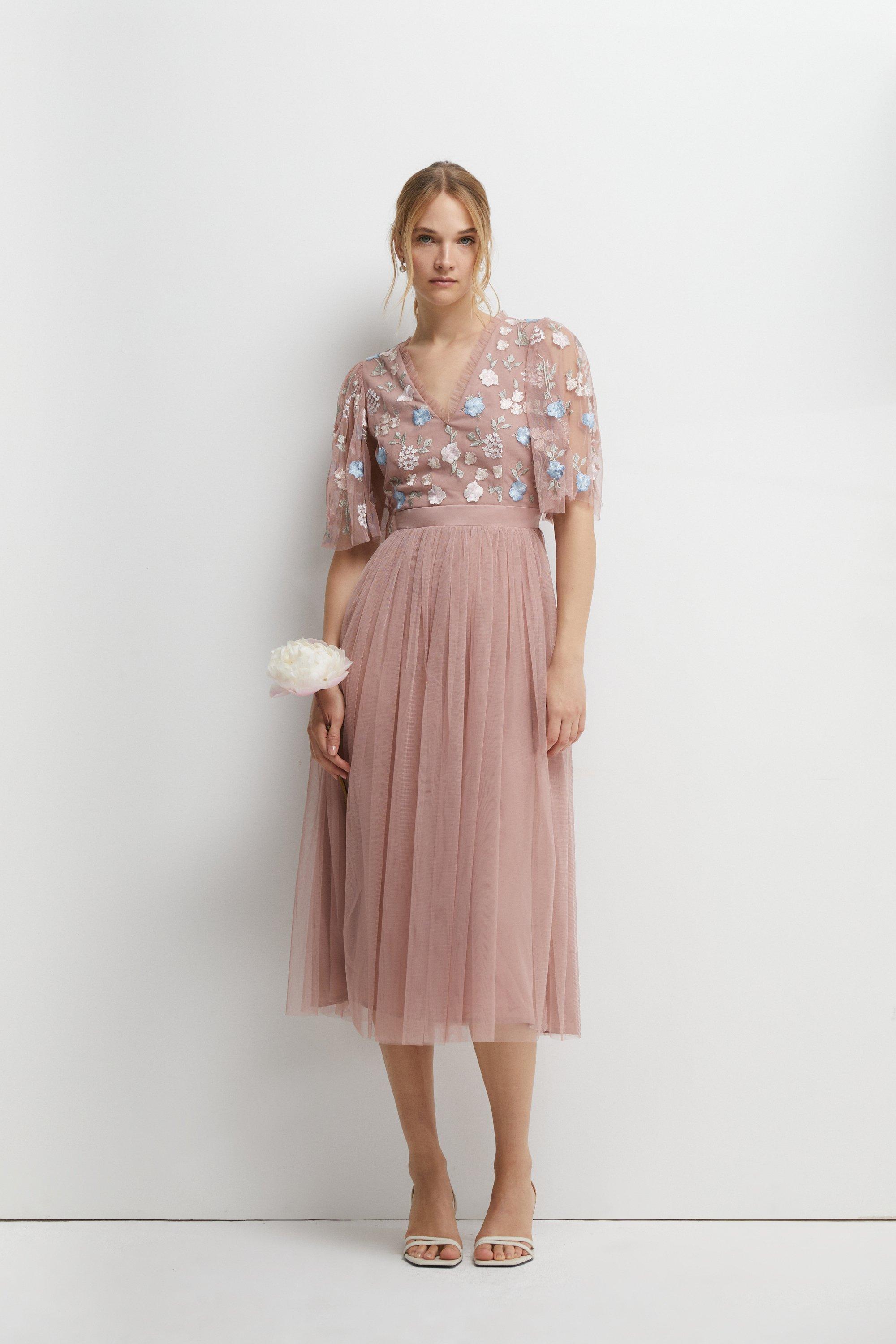 Pavonia Dress Cress Floral – Meadows