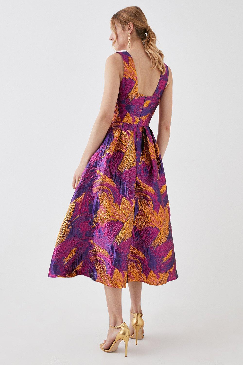 Emele jacquard dress online