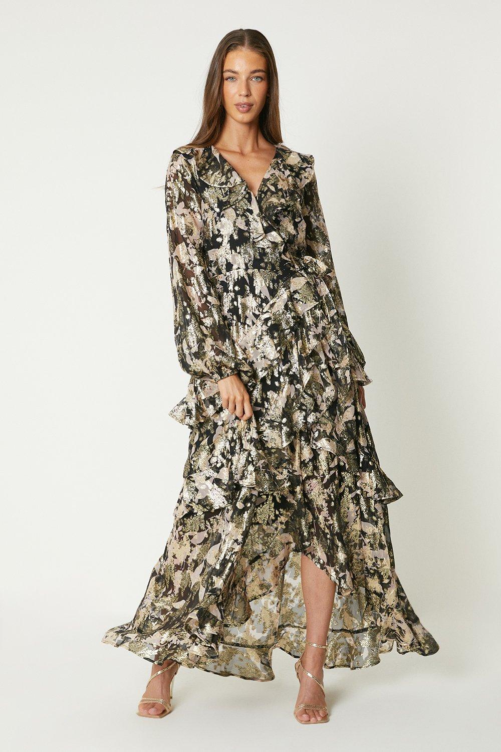 Coast larrison store printed dress