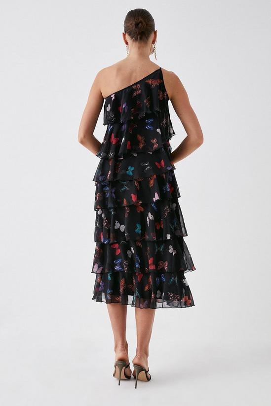Dresses | Julie Kuyath Tiered One Shoulder Midi Dress | Coast