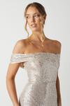 Coast Sequin Bardot Bridesmaids Maxi Dress thumbnail 5