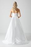 Coast Bandeau Twill Mini With Full Overskirt Wedding Dress thumbnail 4