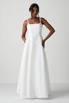 Coast Structured Satin Corset Full Skirt Wedding Dress thumbnail 1