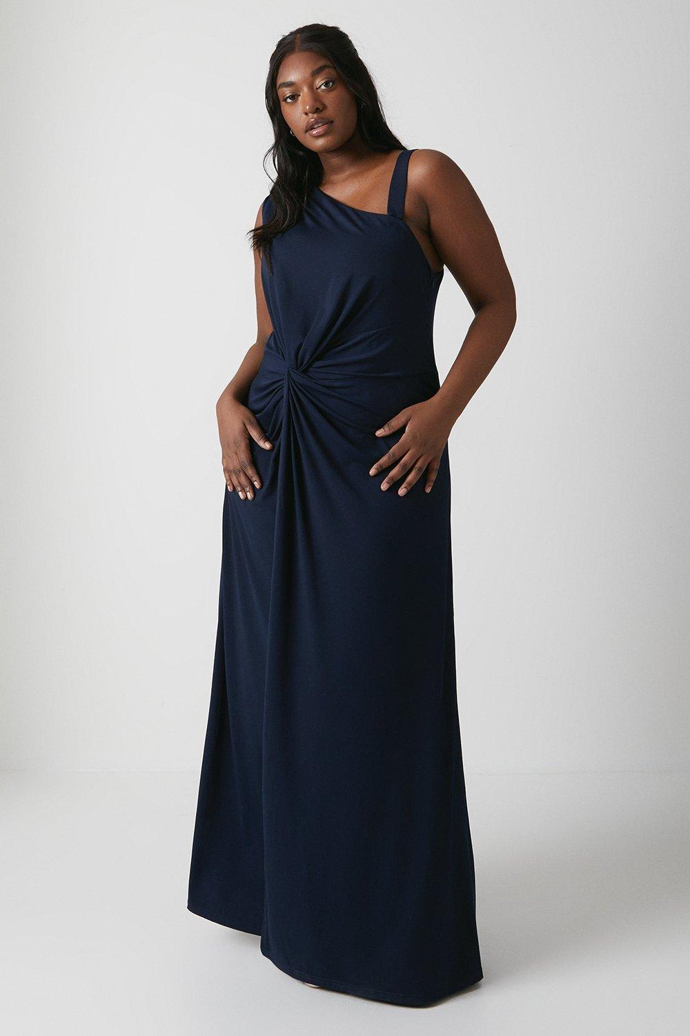 coast navy bridesmaid dress