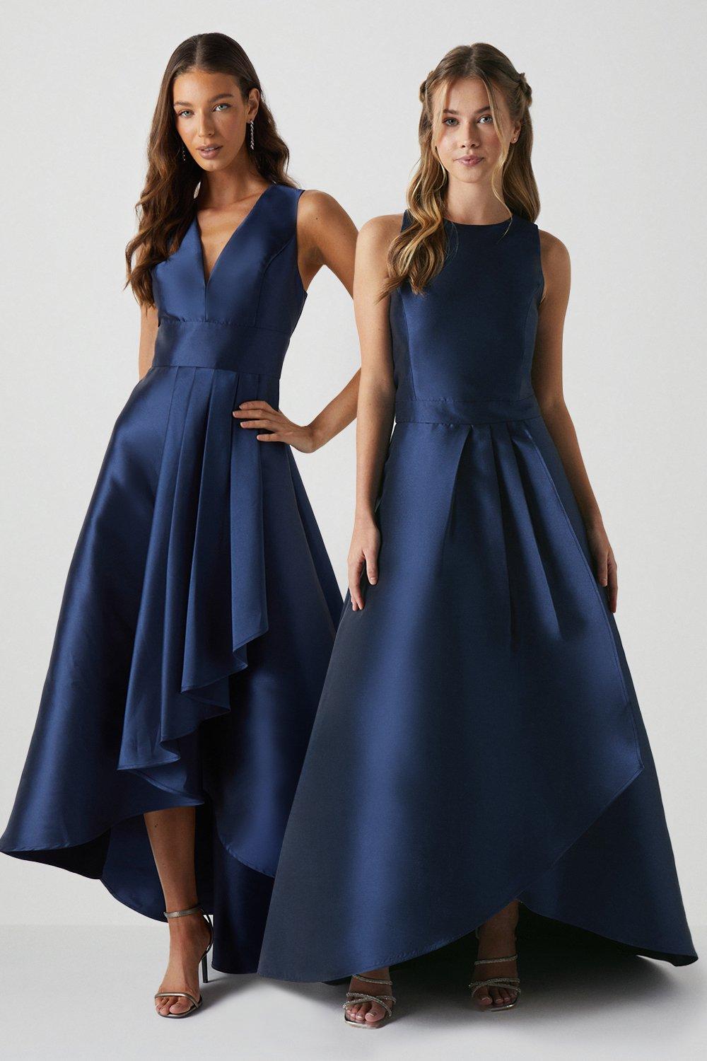 Waterfall Dress Navy - Wedding Dresses, Evening Wear and Party Clothes by  Alie Street.