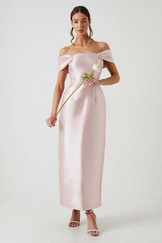 Coast Twill Column Bridesmaids Dress 1