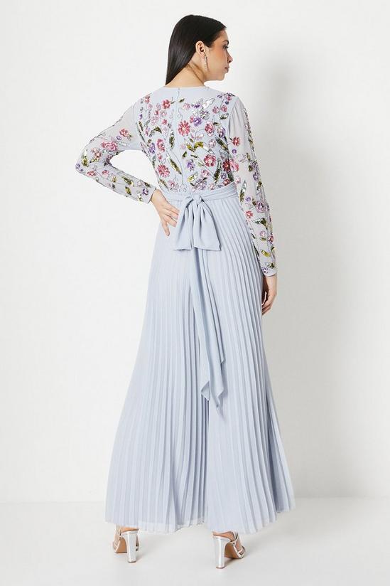 Coast Hand Embellished Bodice Jumpsuit With Pleated Trouser 3