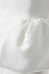 Coast Structured Satin Statement Bow One Shoulder Bridal Dress thumbnail 4