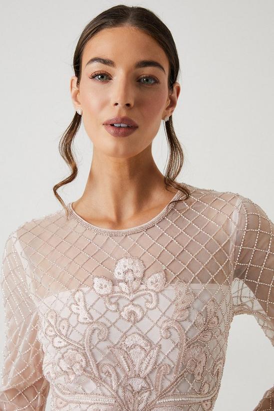 Coast Baroque Embellished Mesh Two In One Bridesmaids Dress 4